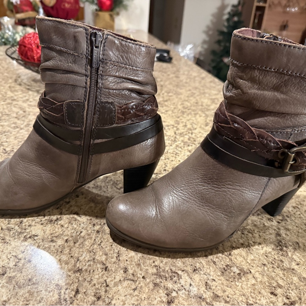PIKOLINOS Greyish Heeled Boots